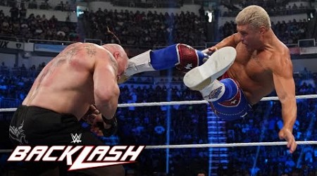 Full WWE Backlash 2023 highlights