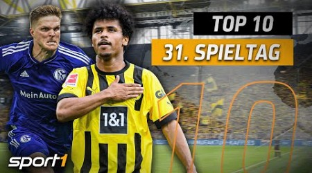 Die Top 10 Szenen des 31. Spieltags | Bundesliga