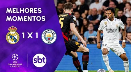 Real Madrid 1 x 1 Manchester City - Melhores momentos | Champions League 2022/23