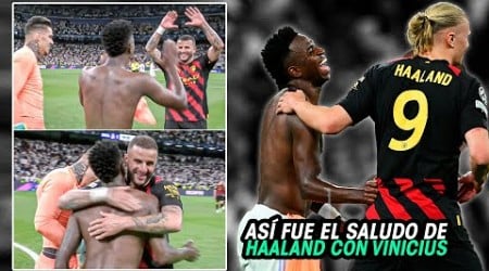 Así FUE el TREMENDO GESTO de los JUGADORES del CITY con VINICIUS | POLÉMICA JUGADA en el GOL CITY