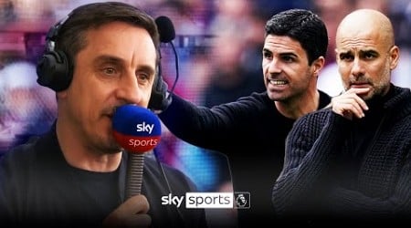 Could Arsenal still win the title? | Gary Neville on Arsenal &amp; Man City&#39;s run-ins!