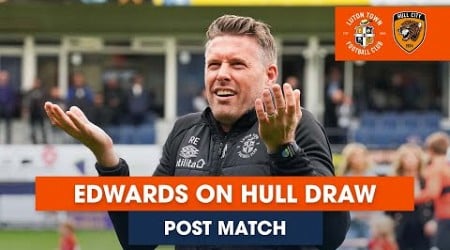 POST-MATCH | Rob Edwards reacts to the draw against Hull City 