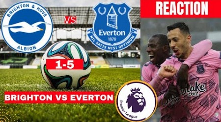 Brighton vs Everton 1-5 Live Stream Premier League Football EPL Match Commentary Score Highlights