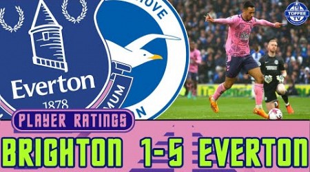 Brighton And Hove Albion 1-5 Everton | Player Ratings