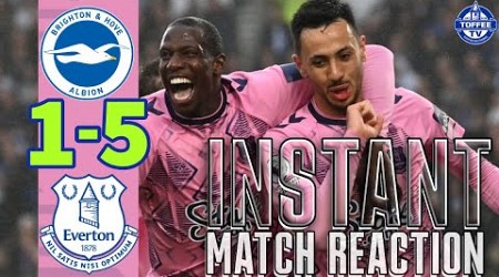 Brighton 1-5 Everton | Match Reaction