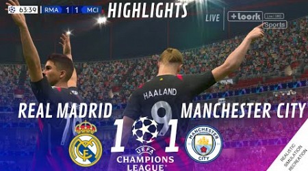 Real Madrid vs. Manchester City [1-1] MATCH HIGHLIGHTS | VideoGame Simulation &amp; Recreation