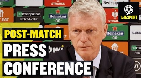 &quot;TIGHTLY BALANCED!&quot; David Moyes Post-Match Press Conference | West Ham 2-1 AZ Alkmaar