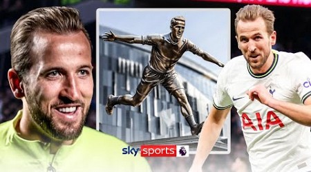 Harry Kane reacts to speculation a STATUE will be built for him at Tottenham 