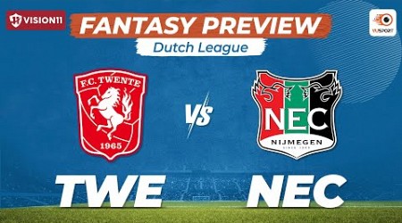 TWE vs NEC Fantasy Prediction: Dutch League | Twente vs NEC Nijmegen Match Preview