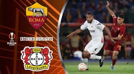 Roma vs. Bayer Leverkusen: Extended Highlights | UEL Semi-Finals - Leg 1 | CBS Sports Golazo