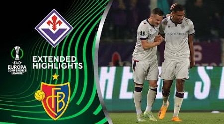 Fiorentina vs. Basel: Extended Highlights | UECL Semi-Finals - Leg 1 | CBS Sports Golazo - Europe