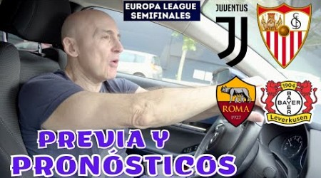 JUVENTUS-SEVILLA, ROMA-BAYER LEVERKUSEN. PREVIA Y PRONÓSTICO SEMIFINALES EUROPA LEAGUE