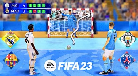 Fiz a CHAMPIONS LEAGUE de PENALTI, mas no FUTSAL do FIFA 23