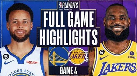 #6 WARRIORS at #7 LAKERS | FULL GAME 4 HIGHLIGHTS | May 8, 2023