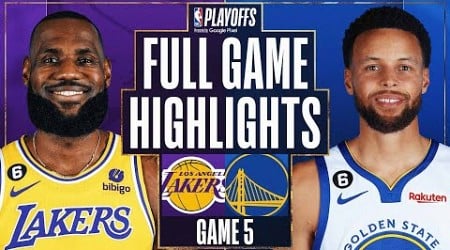 #7 LAKERS at #6 WARRIORS | FULL GAME 5 HIGHLIGHTS | May 10, 2023