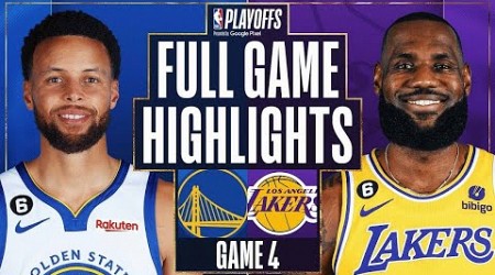 Los Angeles Lakers vs. Golden State Warriors Full Game 4 Highlights | May 8 | 2023 NBA Playoffs