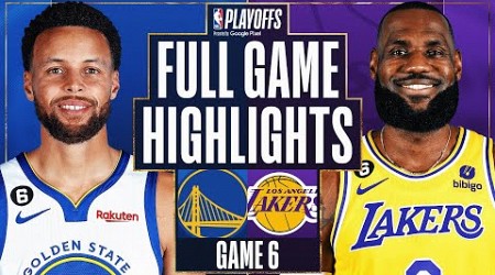 #6 WARRIORS at #7 LAKERS | FULL GAME 6 HIGHLIGHTS | May 12, 2023