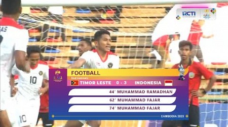 TIMOR LESTE 0 VS 3 INDONESIA| HIGHLIGHT 32nd SEAGAMES CAMBODIA 2023