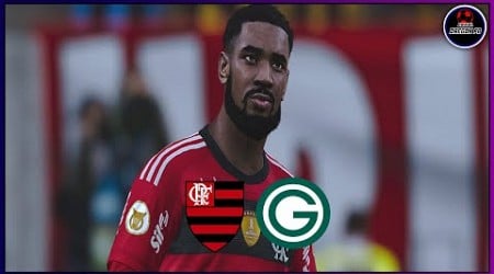 FLAMENGO X GOIAS - PEDRO E EVERTON RIBEIRO GARANTEM A VITORIA - PES 21 GAMEPLAY - PT BR - OREGON PB