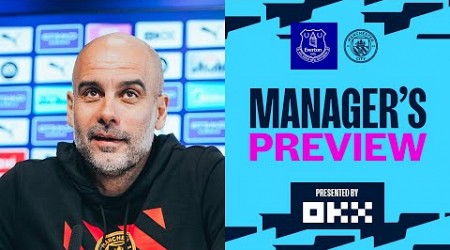 GUARDIOLA EXPECTING TOUGH TEST AGAINST BUOYANT TOFFEES | Press Conference | Everton (A)