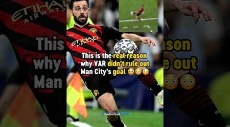 WHY Man City&#39;s goal WASN&#39;T ruled out 