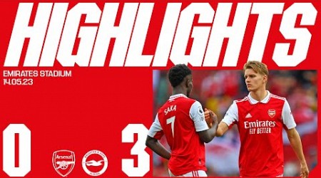 HIGHLIGHTS | Arsenal 0-3 Brighton &amp; Hove Albion | Premier League