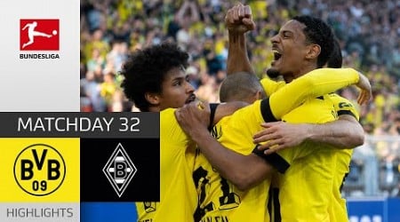 BVB Keeps Title Race Thrilling! | Borussia Dortmund - Borussia M&#39;gladbach 5-2 | Bundesliga 22/23