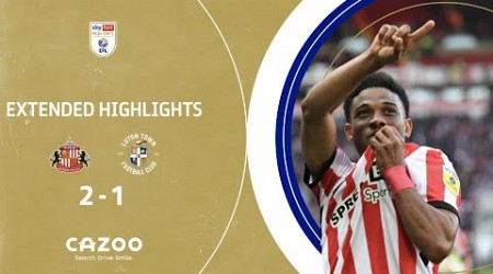 ✨AMAD DIALLO AT IT AGAIN! | Sunderland v Luton Town extended EFL Play-Offs highlights!