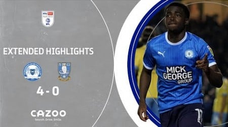 EXTENDED HIGHLIGHTS | Peterborough United thrash Sheffield Wednesday in Play-Offs First leg