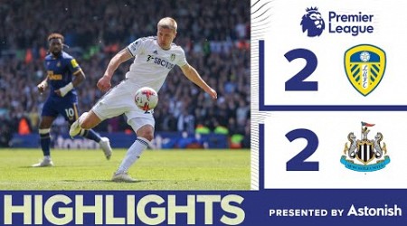 THREE PENS AND RED CARD | LEEDS UNITED 2-2 NEWCASTLE UNITED | PREMIER LEAGUE HIGHLIGHTS