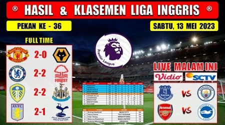 Hasil Liga Inggris Tadi Malam ~ MAN UNITED vs WOLVES ~ LEEDS vs NEWCASTLE ~ EPL 2023 Pekan Ke 36