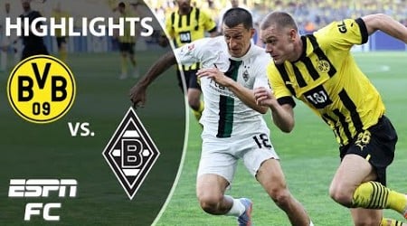 Borussia Dortmund vs. Borussia M&#39;gladbach | Bundesliga highlights | ESPN FC