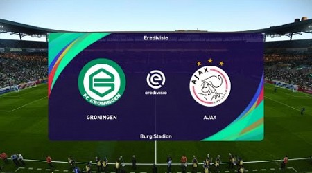 FC Groningen vs Ajax (16/05/2023) Eredivisie ( RESUMED ) PES 2021