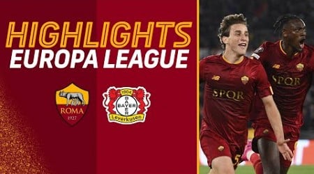 BOVEEEE!!! | Roma 1-0 Bayer Leverkusen | Europa League Highlights 2022-23