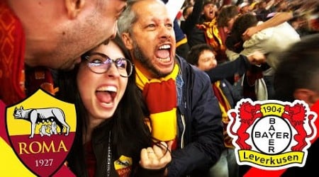 ROMA-BAYER LEVERKUSEN! REACTION ALL&#39;OLIMPICO! SEMIFINALI EUROPA LEAGUE