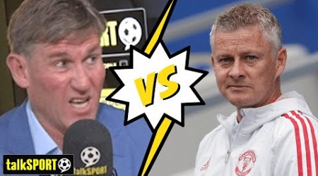 Simon Jordan criticizes Ole Gunnar Solskjaer for comments he&#39;s made about the Glazers 