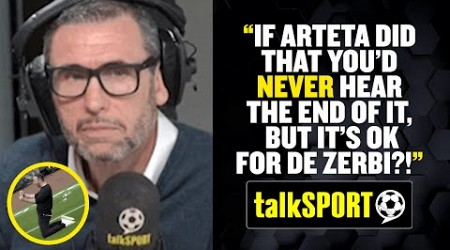 Martin Keown believes De Zerbi’s KNEE SLIDE would be CRITICISED if Mikel Arteta did the same thing 