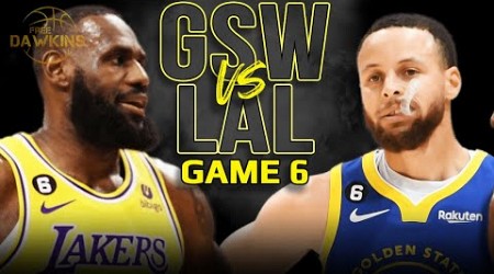 Golden State Warriors vs Los Angeles Lakers Game 6 Full Highlights | 2023 WCSF | FreeDawkins