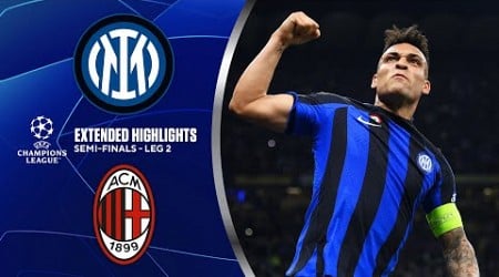 Inter vs. AC Milan: Extended Highlights | UCL Semi-Finals - Leg 2 | CBS Sports Golazo