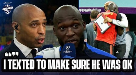 Henry admits relief to seeing Lukaku in the UCL final following his World Cup heartache!