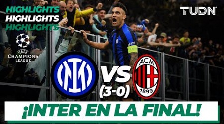 HIGHLIGHTS | Inter 1(3)-(0)0 Milan | UEFA Champions Leahue 2022/23 Semfinal VUELTA | TUDN