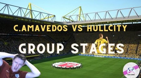 C.Amavedos vs HULLCITY ~ DJAYIGAMING TROPHY ~ Group Game ~ #fifamobile