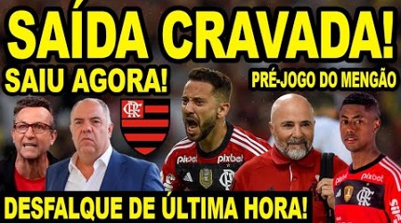 NETO CRAVA SAÍDA DE EVERTON RIBEIRO DO FLAMENGO! DESFALQUE DE ÚLTIMA HORA! PRÉ JOGO MENGÃO x FLU! E+