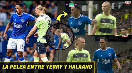 ASI FUE LA PELEA ENTRE YERRY MINA y HALAAND, ESTO LE DIJO el COLOMBIANO AL NORUEGO y SE BURLO DE EL