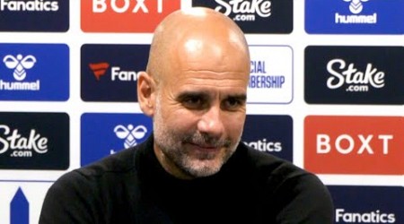 &#39;Nobody knows Gundogan&#39;s future! Maybe he stays.. HOPEFULLY!&#39; | Pep Guardiola | Everton 0-3 Man City