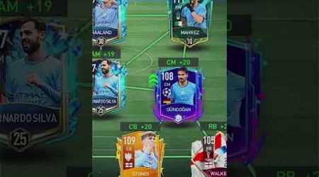 Best Manchester City Squad #fifamobile #mancity