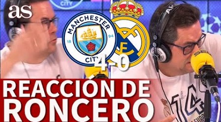 MANCHESTER CITY 4 - REAL MADRID 0 | REACCIÓN RONCERO a la CATÁSTROFE, GUARDIOLA y la CHAMPIONS | AS