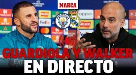 En Directo I Manchester City - Real Madrid, Pep Guardiola y Kyle Walker Champions League | MARCA