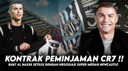 &quot;LIGA CHAMPIONS KEMBALI MELEDAK&quot; Lihat Kontrak Peminjaman Ronaldo Di Newcastle united