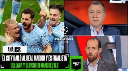 REAL MADRID, ELIMINADO. Manchester City, a la final de la Champions League con GOLEADA | ESPN FC